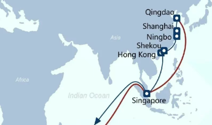 中远海运ZAX2/ZAX3南非双航线全新升级！青岛、宁波、厦门、深圳直航德班